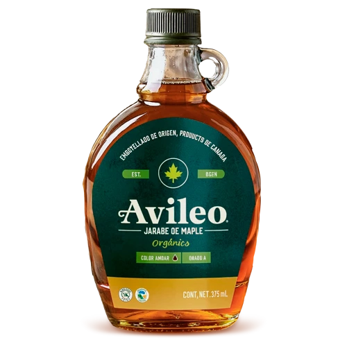 Jarabe de Maple Orgánico Avileo de 375ml