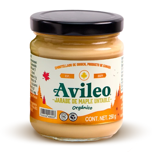 Jarabe de Maple organico untable envase de 250gr